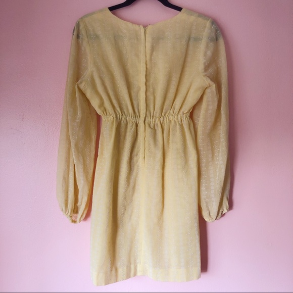 Vintage Sunshine Embroidered Mini Dress - Picture 4 of 4